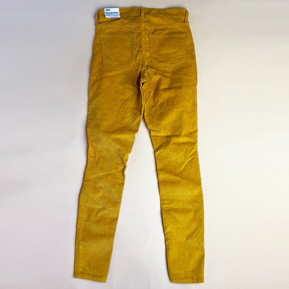 NWT Old Navy High-Waisted Rockstar Super Skinny Corduroy Pants - Size 4 - Picture 3 of 5